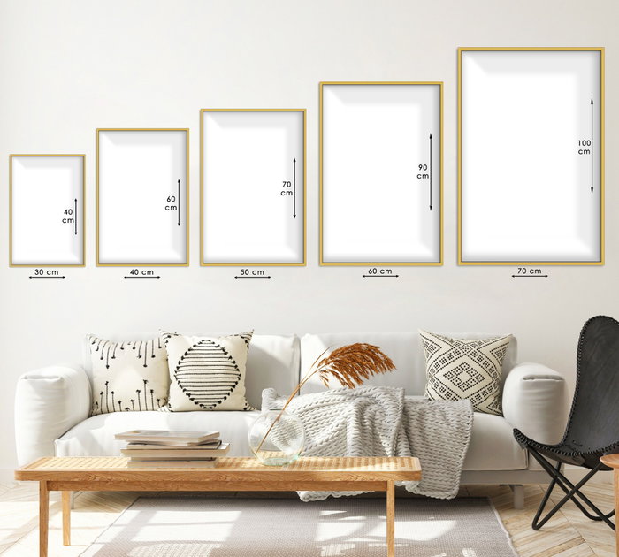 Wallity Cuadro Decorativo de Vidrio Templado Multicolor 30 x 40 cm (3 piezas)